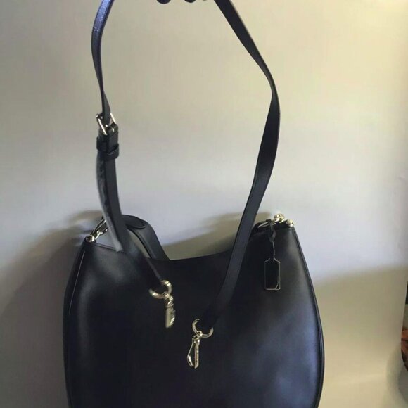 coach black purse new - Picture 2 of 8